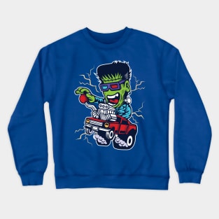 Monster Trucker Crewneck Sweatshirt